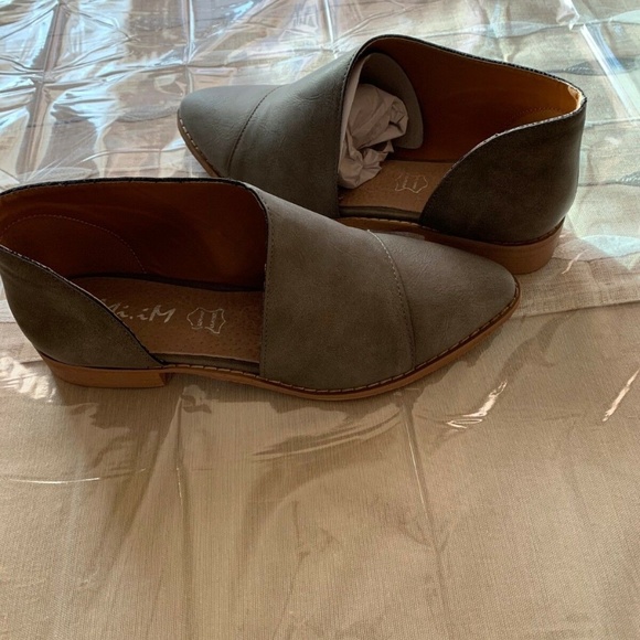 MiiM Shoes | Grey Booties | Poshmark